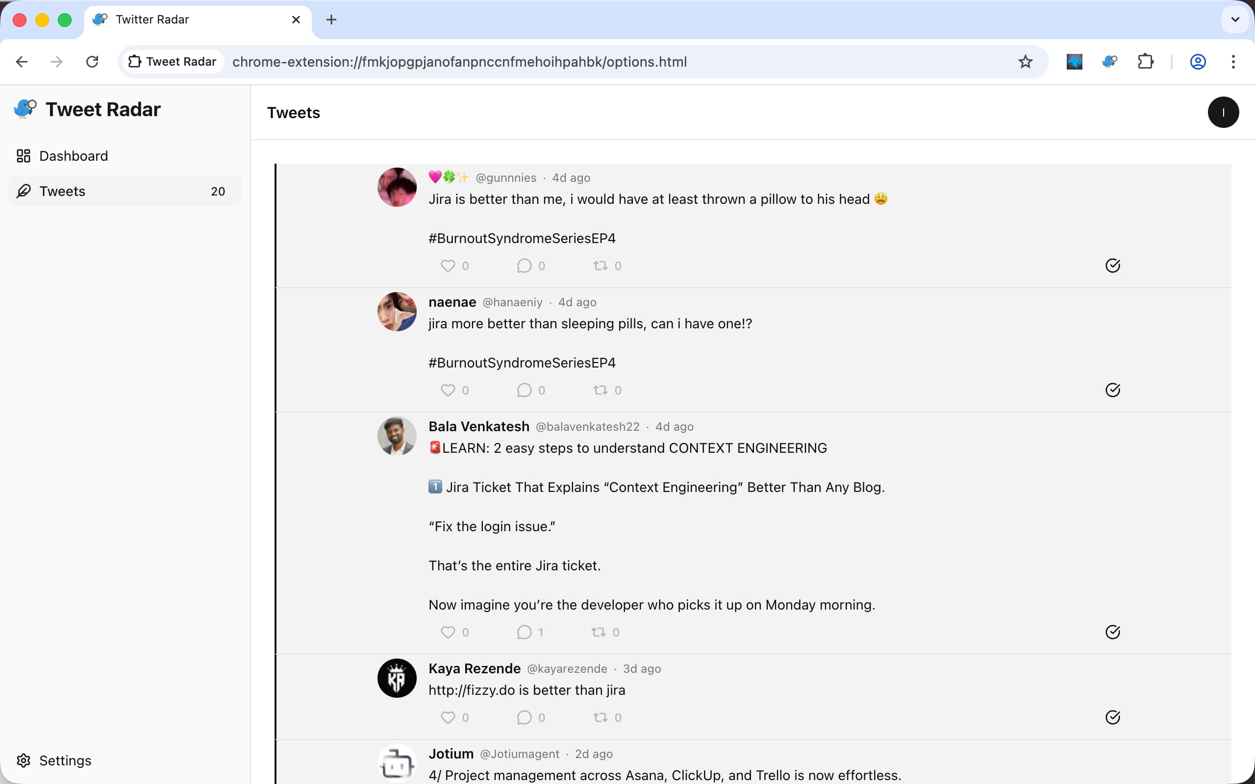 Step 4: Review Discovered Tweets